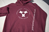 OPTIO Classic Maroon Hoodie